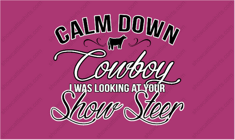 Calm Down Cowboy