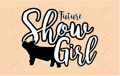 Infant Raglan Sleeve One-Piece Future Show Girl Pig