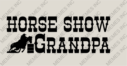 Horse Show Grandpa