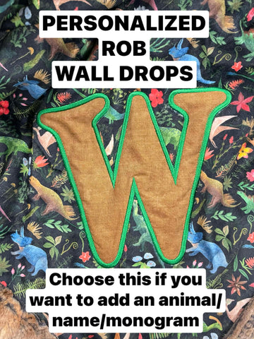 PERSONALIZED ROB MINKY WALL DROPS