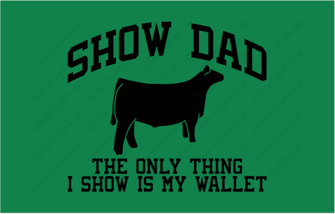 Show Dad-Wallet Steer