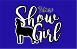 Infant Raglan Sleeve One-Piece Future Show Girl Goat