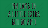 A Little Extra-Lamb