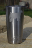 20 oz. TUMBLER WITH YOUR CHOICE OF ANIMAL