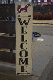 WELCOME SIGN SHORTHORN