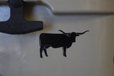 BLACK DECAL 6" WIDE [YOU CHOOSE THE ANIMAL]