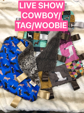 COWBOY/WOOBIE/TAG BLANKET [LIVE SHOW ONLY]
